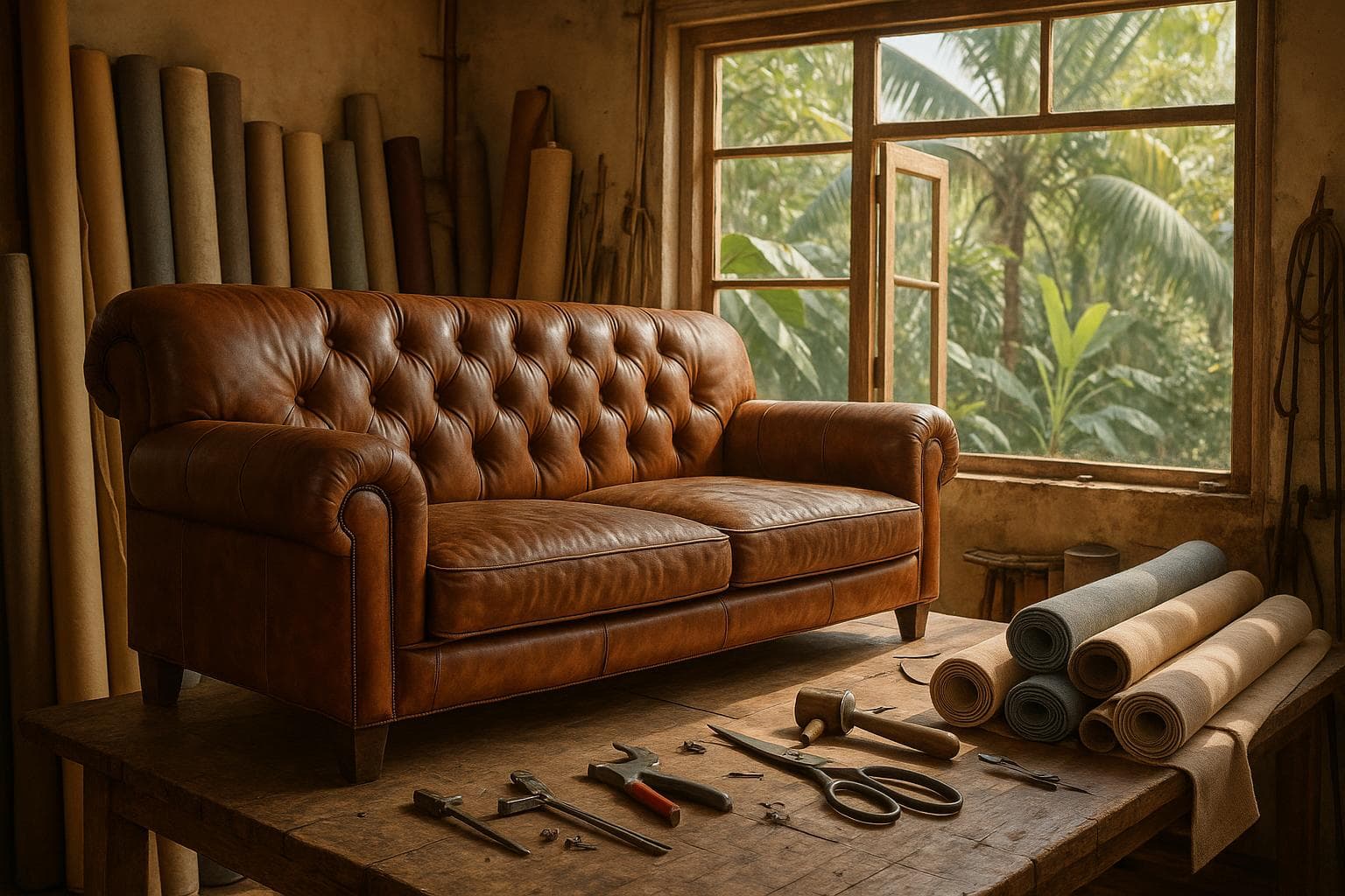 Atelier Arpège — Tapissier Capitonneur à La Réunion